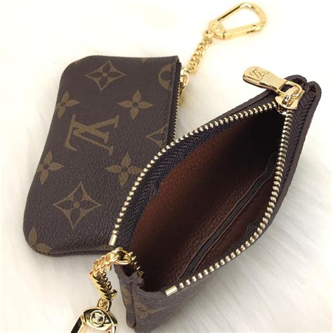 louis vuitton coin key pouch wallet|keychain wallet louis vuitton.